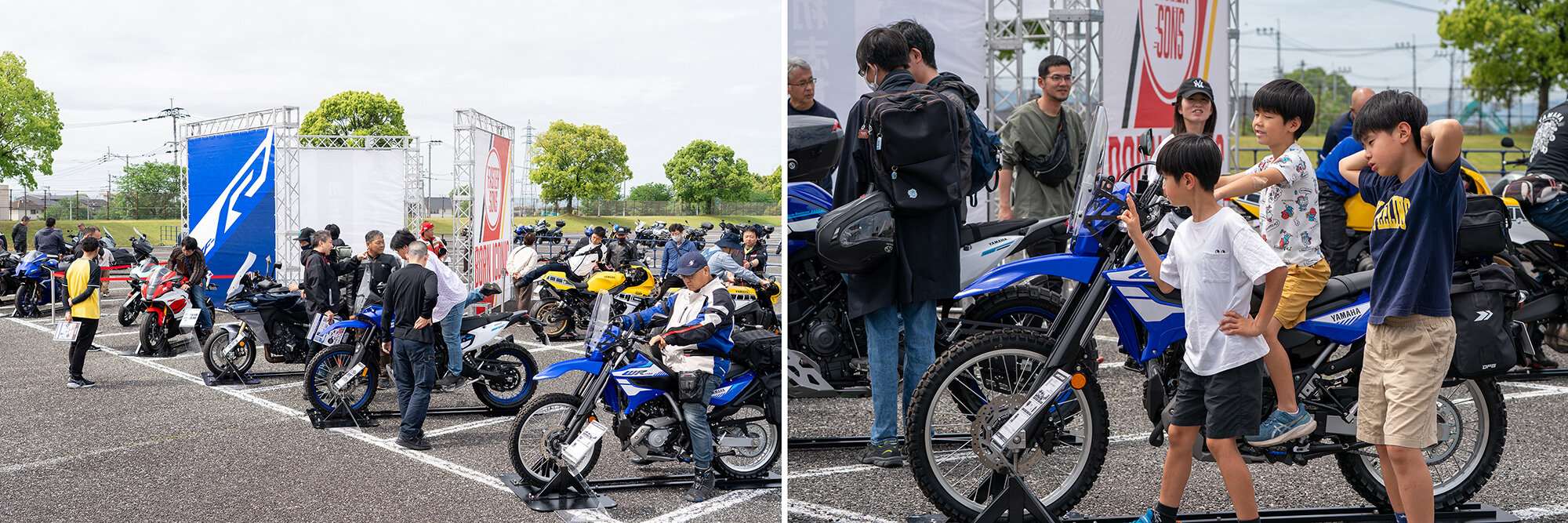 「WR125R」と言ったTouring & Adventureモデル
