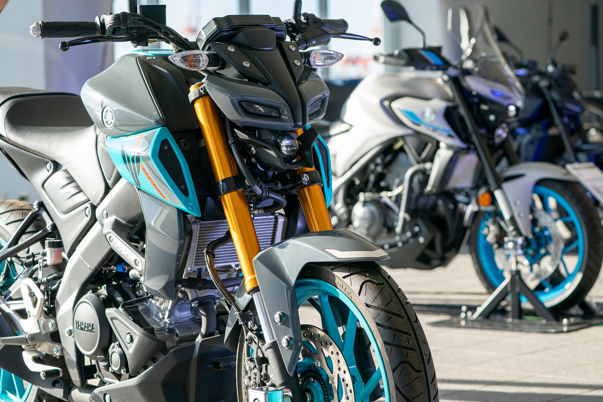 会場には「MT-125」から