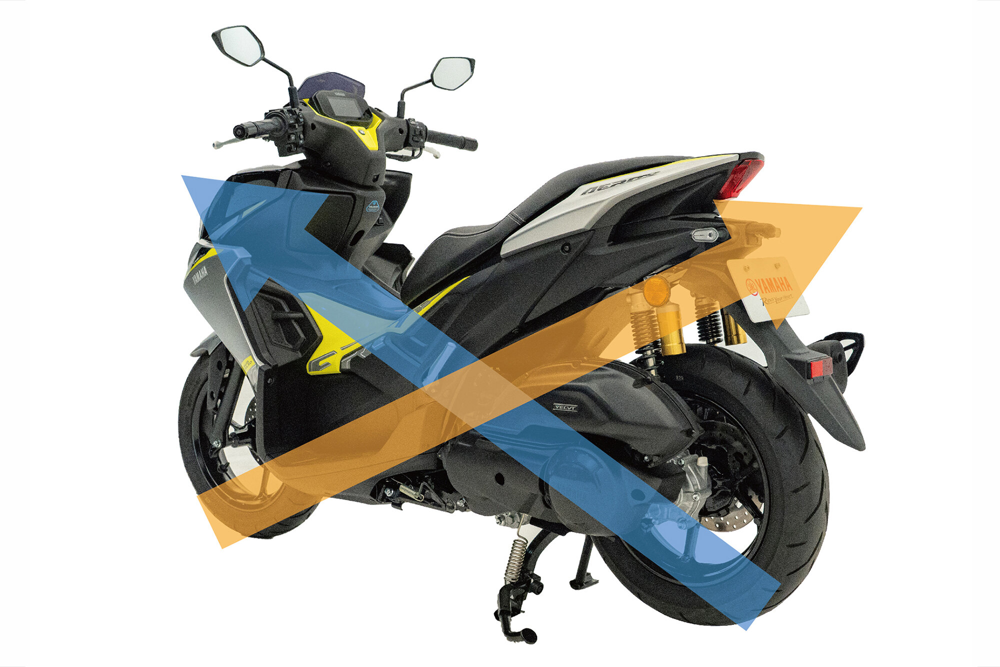 また「YZF-R」シリーズでは、エンジンから伝わるトラクションを視覚的に表現しようと