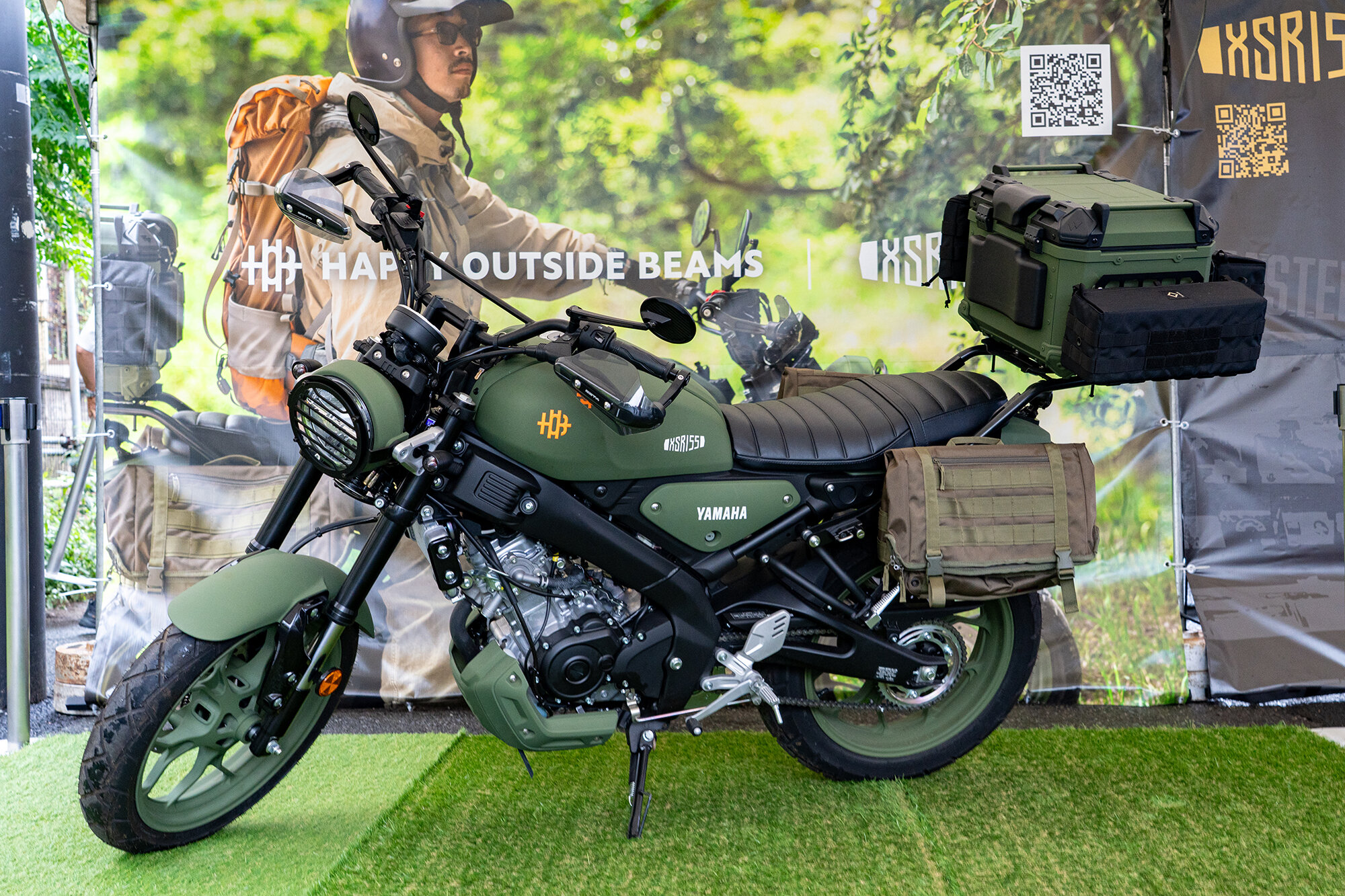 テーマにカスタムした「XSR155」