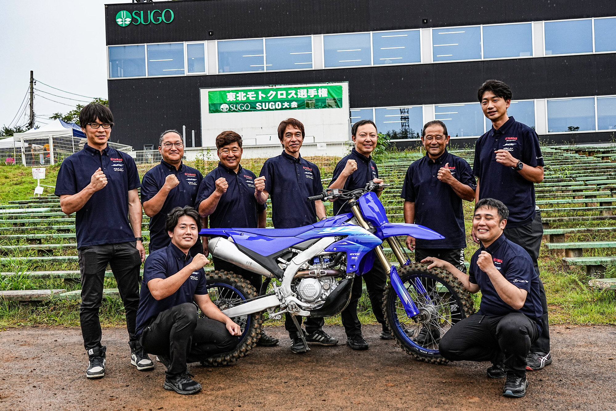最後に登場するのは「YZ450FX」の開発チームです。