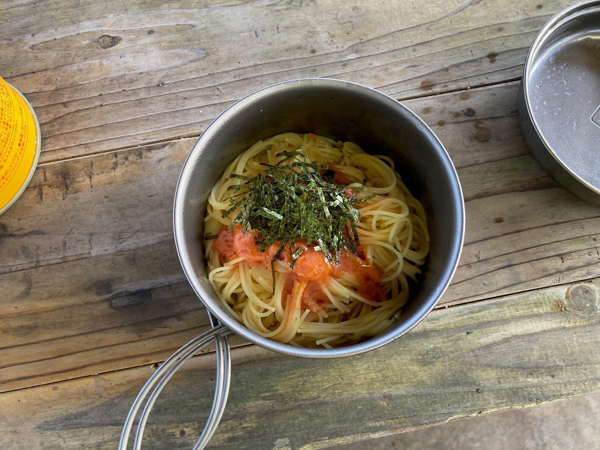 朝食のパスタの写真