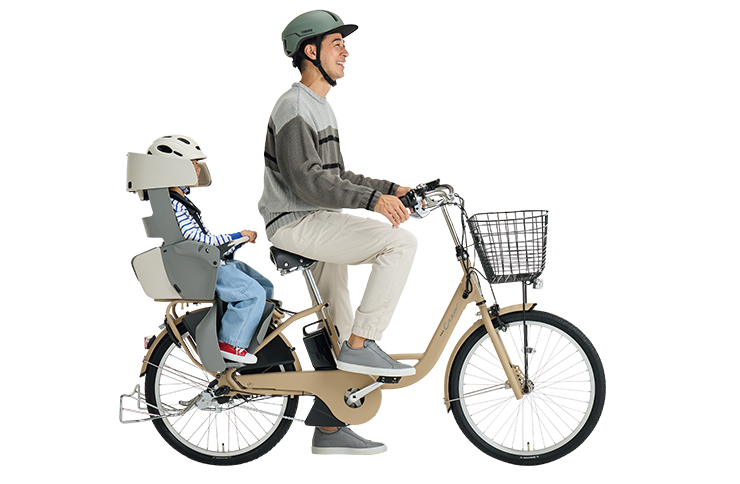 24インチでゆったり乗れる