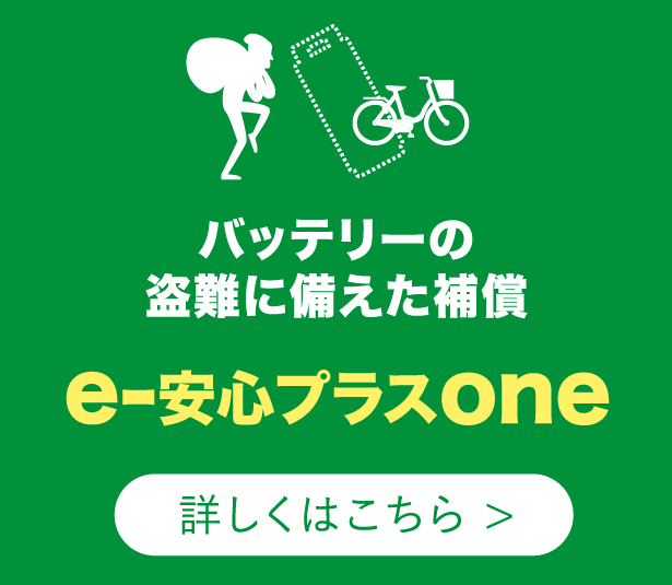 PASバッテリー盗難補償サービス「e-安心プラスone」のご案内