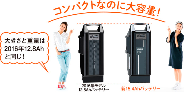 バッテリ比較