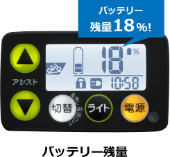 バッテリー残量