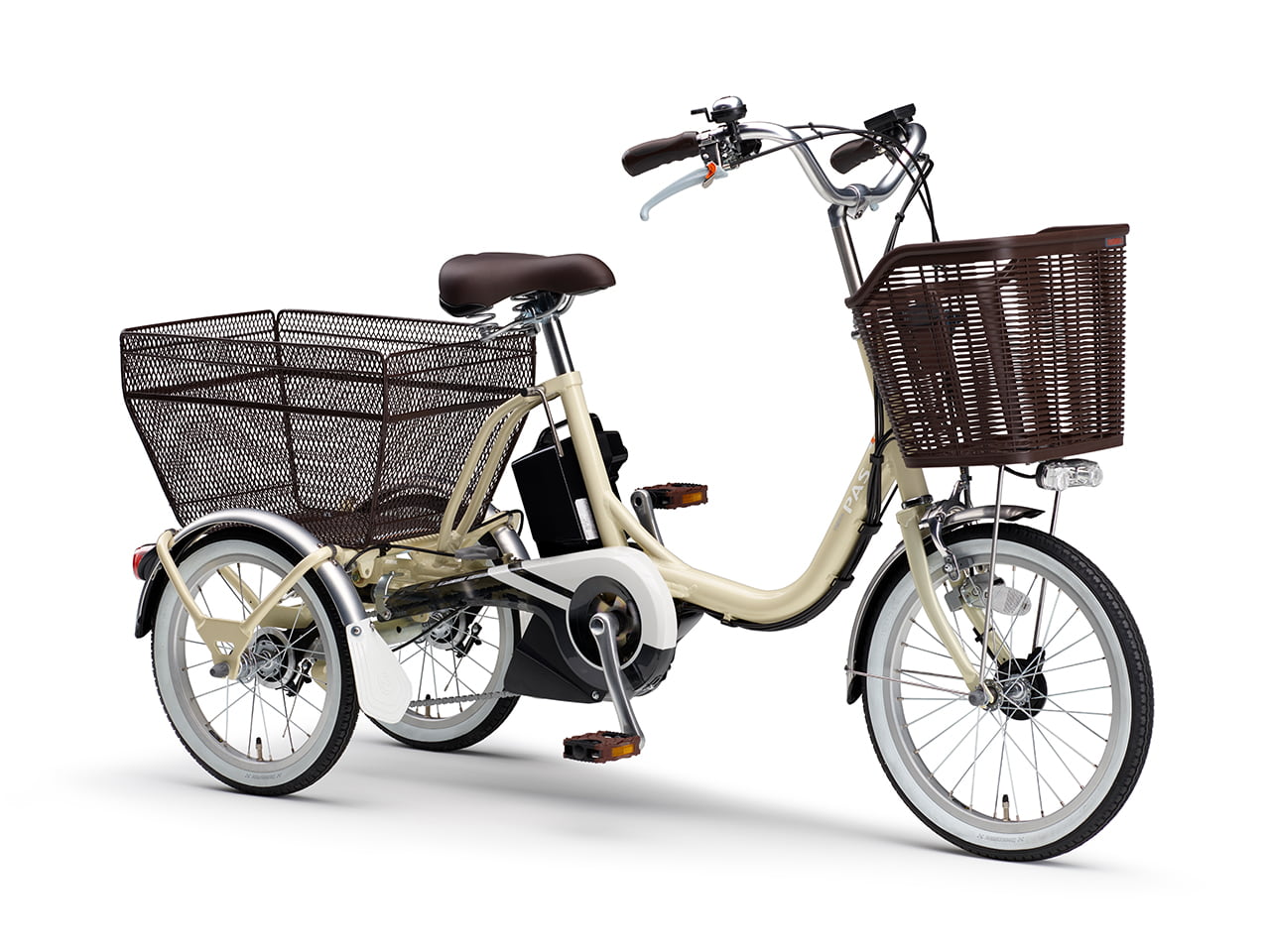YAMAHA　電動自転車　PASワゴン　PAS16W 楽天市場】電動自転車 三輪車 ヤマハ PAS ワゴン（パス ワゴン） 前18