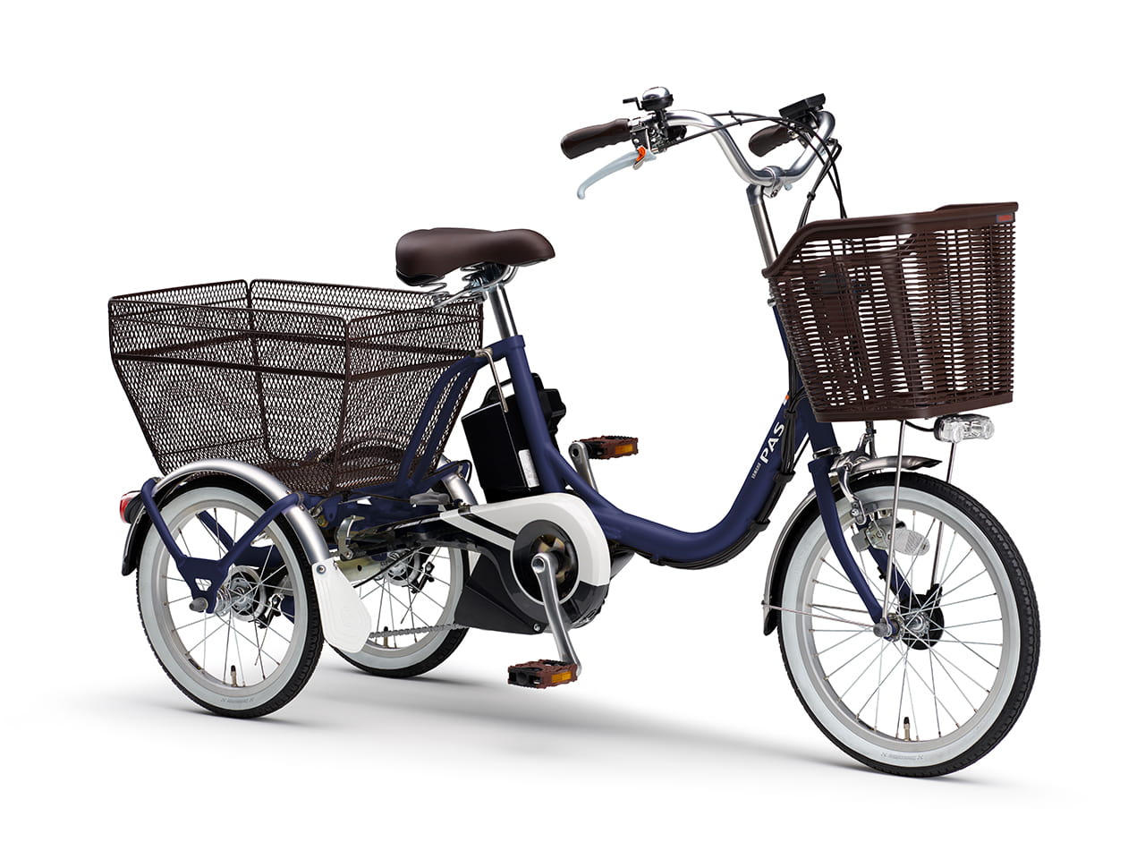 【美品】ヤマハ PAS ワゴン PA16W レッド 三輪車 電動アシスト自転車 バッテリー15.4Ah YAMAHA pa16w_newcolor.jpg