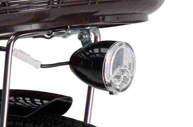 砲弾型バッテリーランプ写真