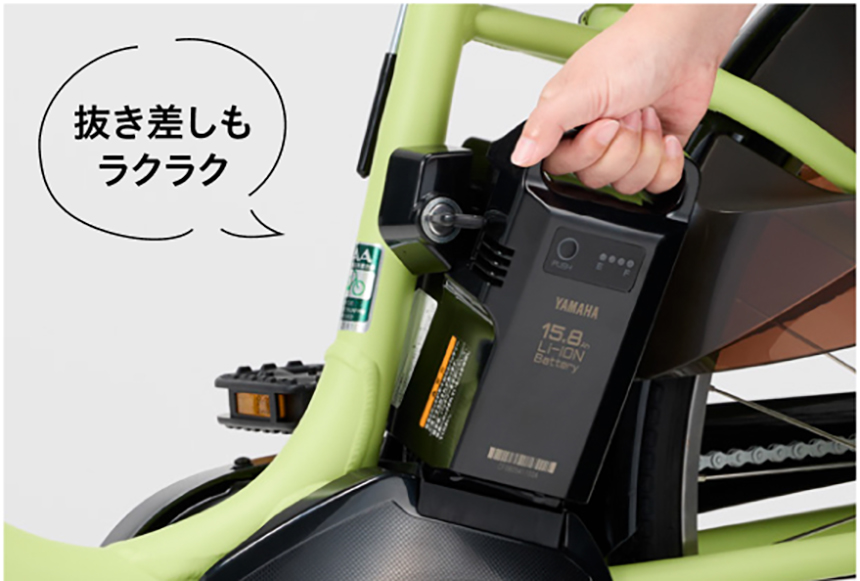 抜き差しもラクラク