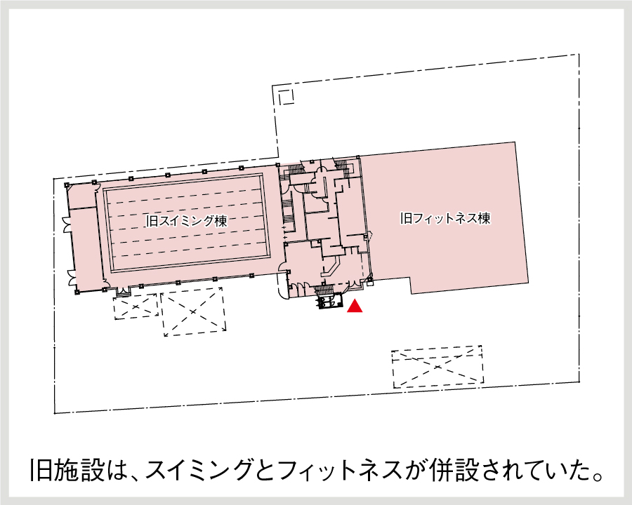 旧施設平面図