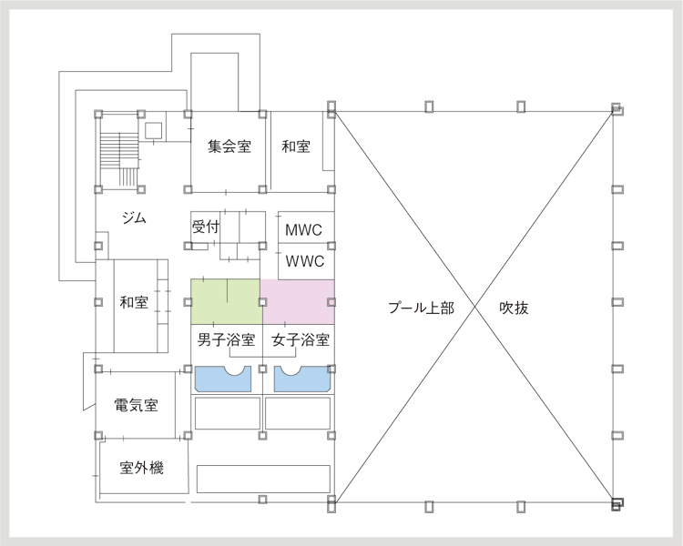 2階平面図