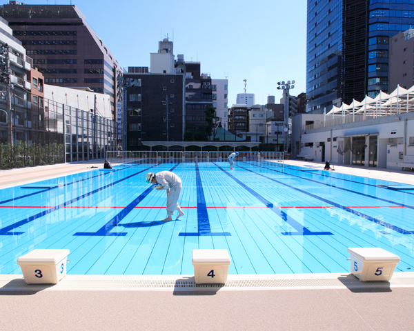 アクアフィールド芝公園 プール導入事例 プール ヤマハ発動機