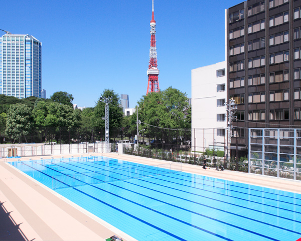 アクアフィールド芝公園 プール導入事例 プール ヤマハ発動機