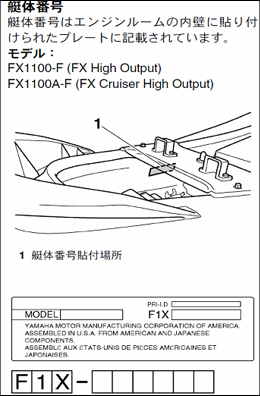 艇体番号