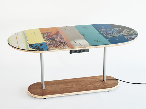 10.スノーボードテーブル