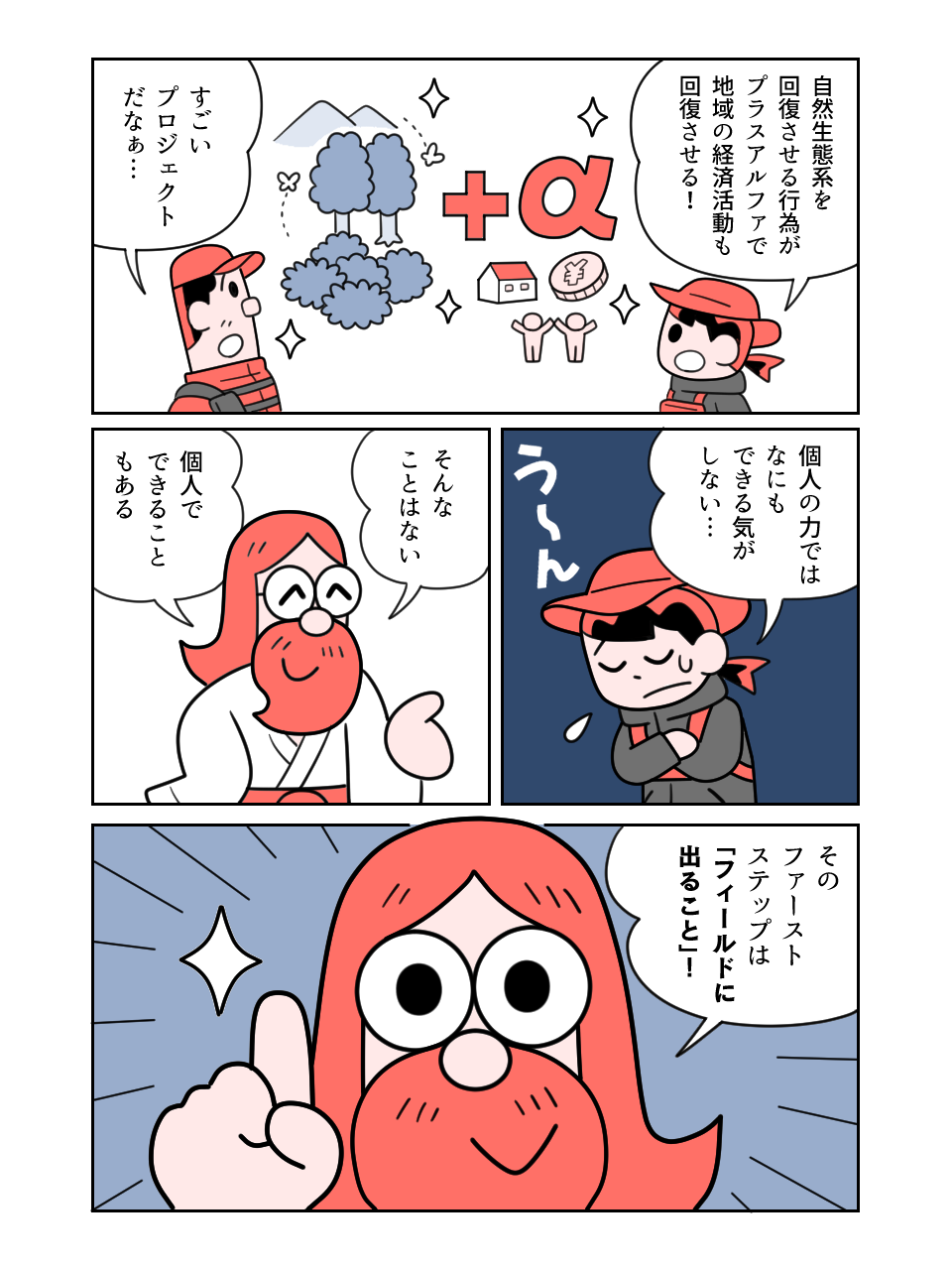 漫画20ページ目