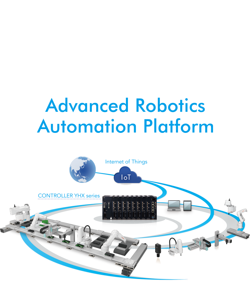製造現場の“これから”を支えるAdvanced Robotics Automation Platform。無価値時間 限りなくゼロへ。搬送工程をフルロボット化。
