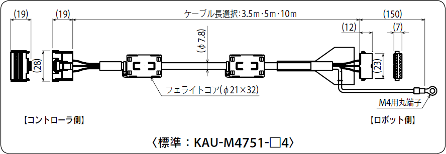 標準：KAU-M4751-□4