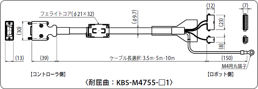 耐屈曲:KBS-M4755-□1