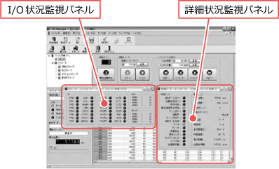 各種モニタ機能&詳細なエラー履歴