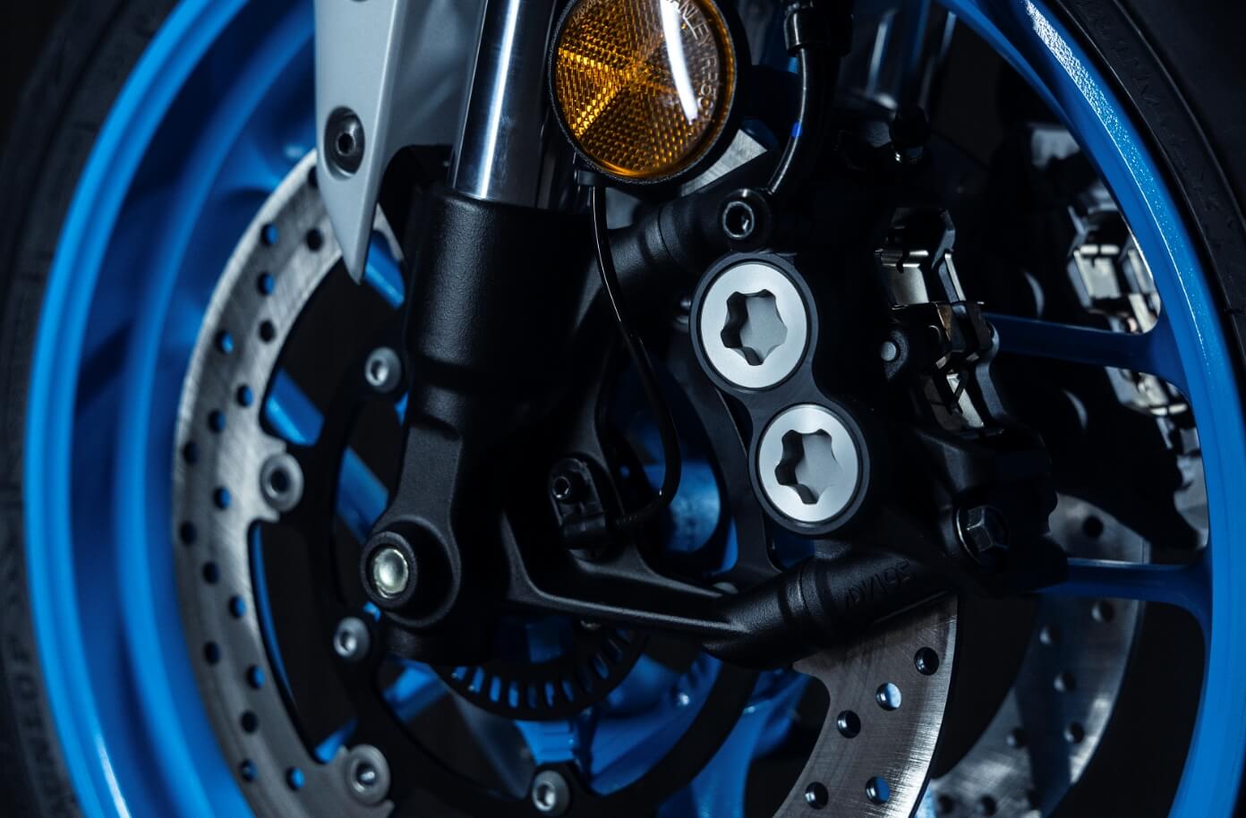 安定した制動力を発揮するブレーキキャリパー